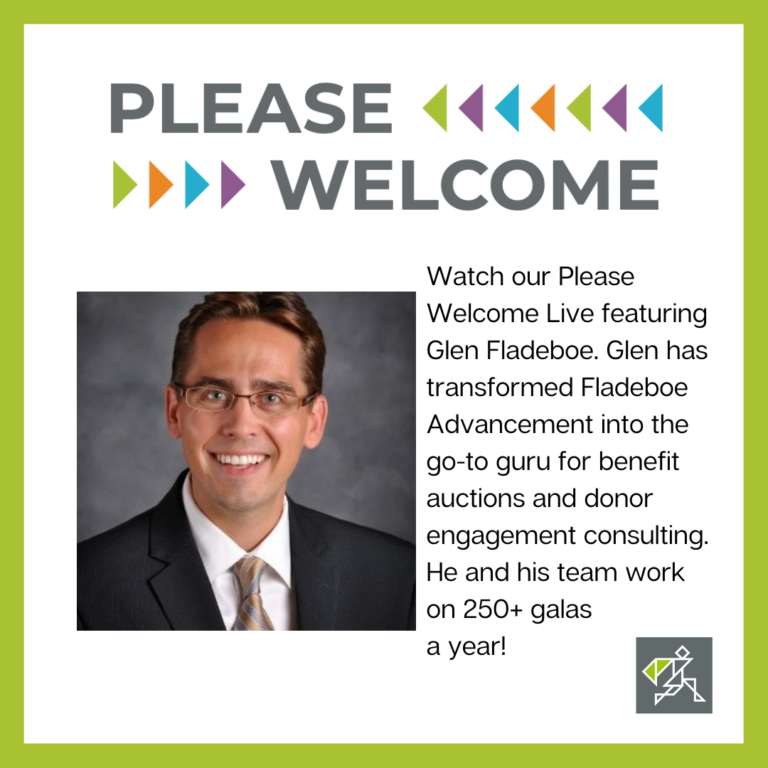Please Welcome Glen Fladeboe